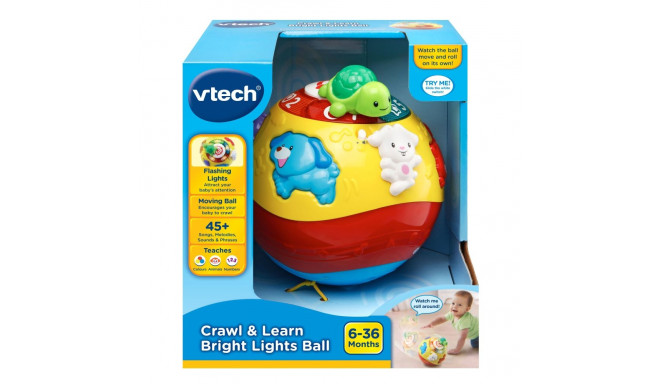 VTECH Arendav mänguasi pall Alustame roomamist (inglise keeles)