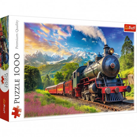 TREFL Puzzle Train journey, 1000 pcs