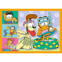 TREFL GARFIELD Puzzle 4 in 1 set