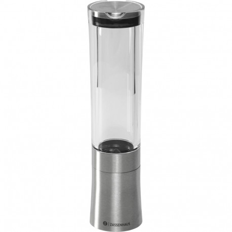 Zassenhaus pepper mill KOBLENZ Stainless Steel / Acryl, 21 cm