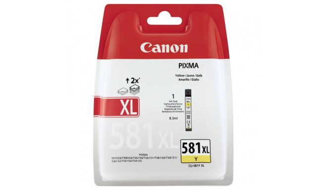 Canon CLI-581 XL Y kollane