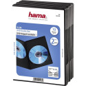 Hama Slim DVD topeltkorpus, 10 tk, must 51184