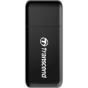 Transcend Kaardilugeja RDF5 Must USB-Tüüp A 3.1