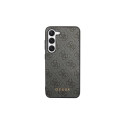 Guess GUHCS23SG4GFGR S23 S911 grey/grey hardcase 4G Metal Gold Logo