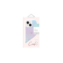 Uniq Coehl Linear case for iPhone 14 Plus - pink and blue