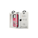 Karl Lagerfeld KLHCP13LPCUSKCP iPhone 13 Pro / 13 6,1" fuksja/fuchsia hardcase Ikonik Karl & Choupet