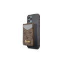 Guess Wallet Card Slot GUWMS4GTLBR MagSafe 4G brown/brown