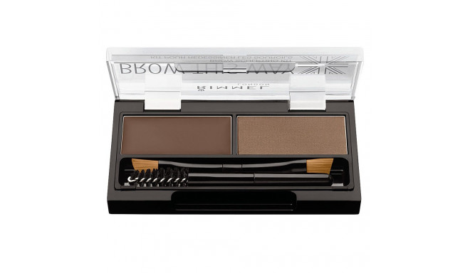 RIMMEL LONDON BROW THIS WAY eyebrow sculpting kit #002 -mild brown