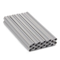 Clips for net fence screen strips 200g/m2 19cm - light grey