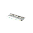 PATCH PANEL 24 PORT 1U 19" CAT.6 FTP WITH CABLE ORGANIZER SHIELDED GREY LANBERG