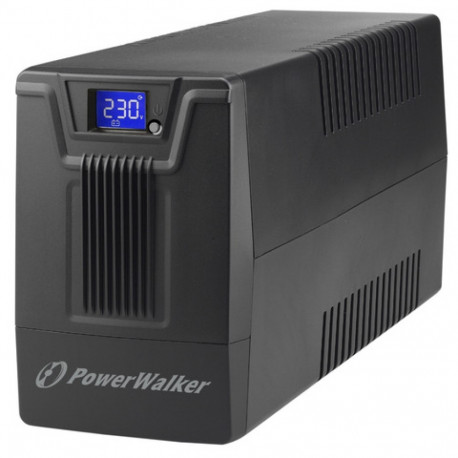 UPS POWERWALKER VI 600 SCL LINE-INTERACTIVE 600VA 2X SCHUKO OUTLETS USB-B LCD