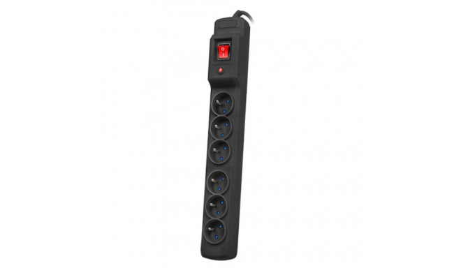 SURGE PROTECTOR ARMAC MULTI M6 3M 6X FRENCH OUTLETS BLACK