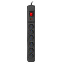 SURGE PROTECTOR ARMAC MULTI M6 3M 6X FRENCH OUTLETS BLACK