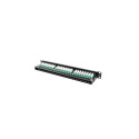 PATCH PANEL 48 PORT 1U 19" CAT.6 UTP BLACK LANBERG