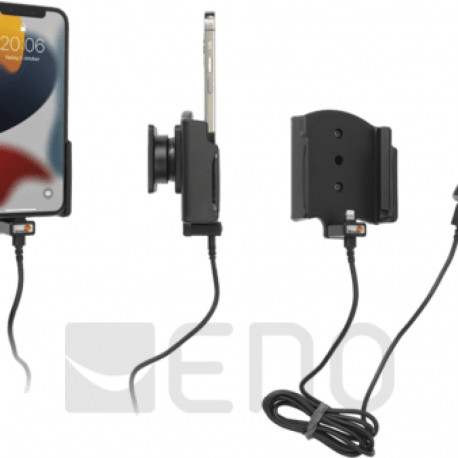 Brodit Halter aktiv iPhone 14/14 Pro/13/13 Pro USB-Kabel
