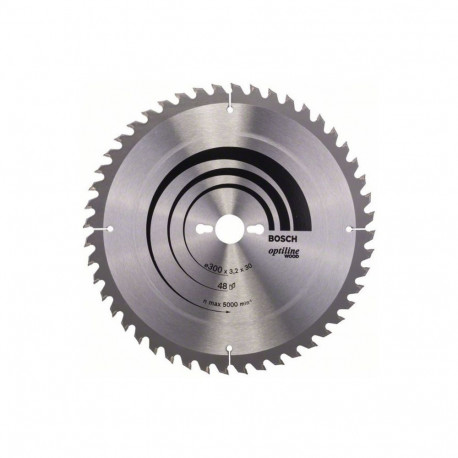 Bosch circular saw blade Optiline Wood, O 300mm, 48Z