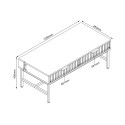 Diivanilaud HELVE100x48xH40cm