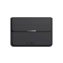INVZI Leather Case / Cover with Stand Function for MacBook Pro/Air 13"/14" (Black)