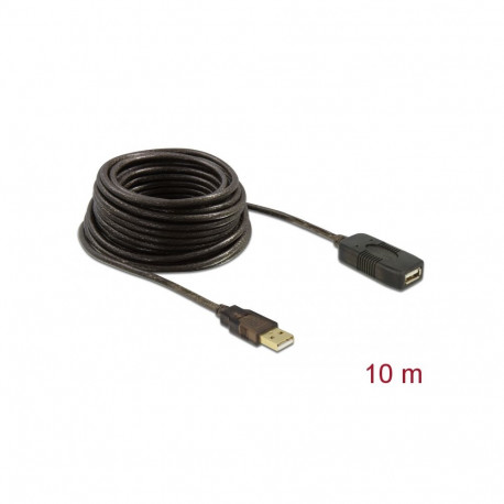 Delock Cable USB 2.0 Extension, active 10 m