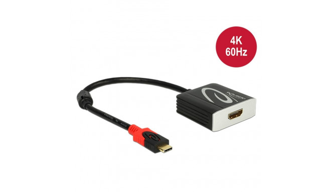 Delock Adapter USB Type-C™ male > HDMI female (DP Alt Mode) 4K 60 Hz