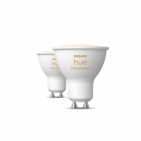 Philips Hue LED valgusallikas BT valge valgus GU10 4 2 W 2-pakk