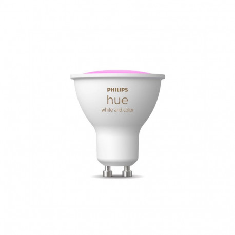 Philips Hue LED smart bulb, BT, White and color ambiance, GU10, 4.2 W, 1-pack
