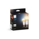 Philips Hue smart lamp multipack, White Ambiance, E27, 2 pcs