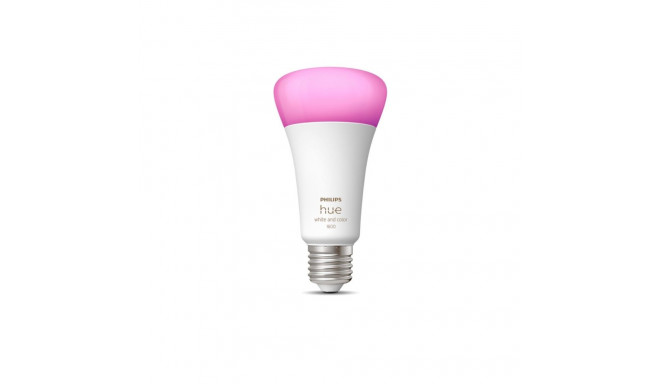 Philips Hue LED smart lamp, White and color ambiance, E27, 1600 lm