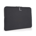 Tucano Colore Second Skin protective sleeve for 17/18" laptop, black