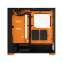 Fractal Design Pop Air RGB Orange Core TG ATX case with window, black/orange