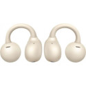 Huawei FreeClip wireless headphones, off-white