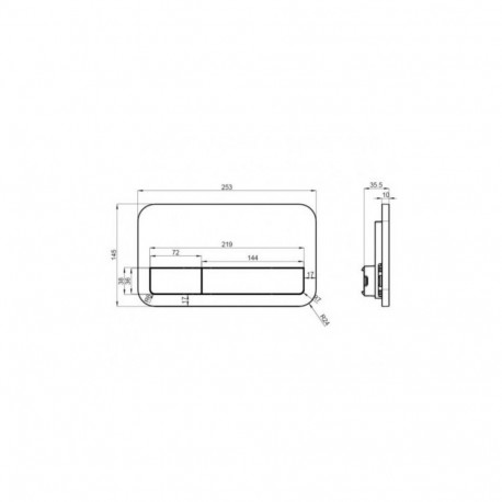 WC võti Villeroy&Boch 922490AN matt must