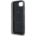 Case BMW IML Metal White Circle MagSafe for iPhone 16e black