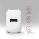 Axagon seinalaadija 1x port USB-A, QC3.0/AFC/FCP/Apple, 18W | ACU-QC18W