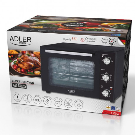 Adler elektriahi AD 6025 35 L 1500 W must