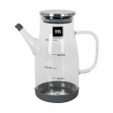 Cruet La Mediterránea Stainless steel Borosilicate Glass 600 ml (12 Units)