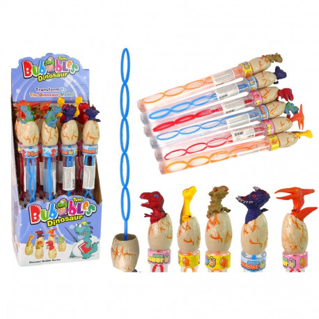bańki mydlane dinosaurused 34 cm erinevad värvid