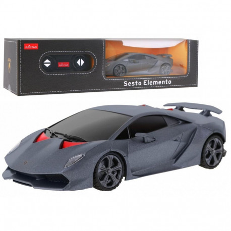 Auto Sportowe RC Zdalnie Sterowane Lamborghini Sesto Elemento Szare 1:24