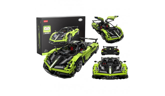 Rastar 1:8 Pagani Huyara BC roheline RC auto 2896 osaga