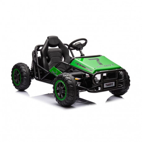 auto akuga buggy A8812 roheline 24V