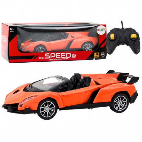zdaljuhitav sportauto RC 1:16 oranž