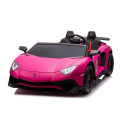 Auto Na Akumulator Lamborghini XXL A8803 Różowe 24V