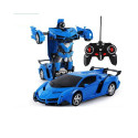 Auto Robot 2w1 R/C Pilot Światło Dźwięk Drift Niebieski
