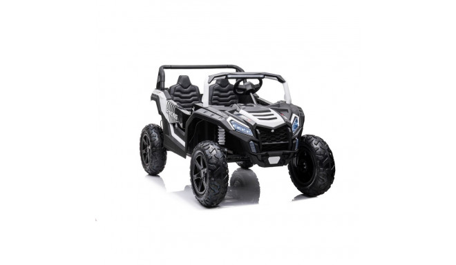 Buggy laste elektriauto STRONG A032 LED-tuled MP4, valge
