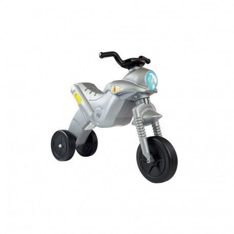 Motorek Biegowy Trójkołowy Enduro Jeździk Srebrny 5045