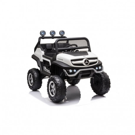 Mercedes Unimog S valge akusõiduk