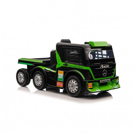 auto akuga Mercedes + haagis XMX622B roheline LCD