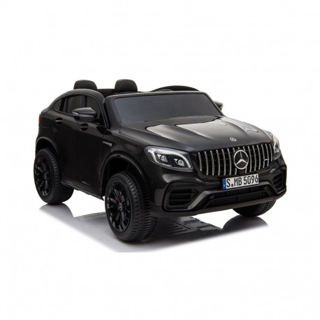 Auto na Akumulator Mercedes GLC 63S Dwuosobowy LED MP4 Czarny Lakierowany