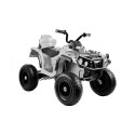 Quad na Akumulator BDM0906 Pompowane Koła Biały