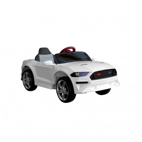 Laste elektriauto BBH-718A sportlik LED-tuled MP3, valge